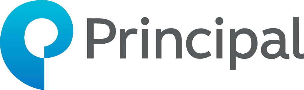 Logo of Principal Financial Group with a stylized blue 'P' and the word 'Principal' in gray text.