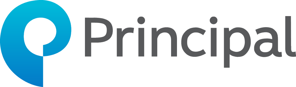 Logo of Principal Financial Group with a stylized blue 'P' and the word 'Principal' in gray text.
